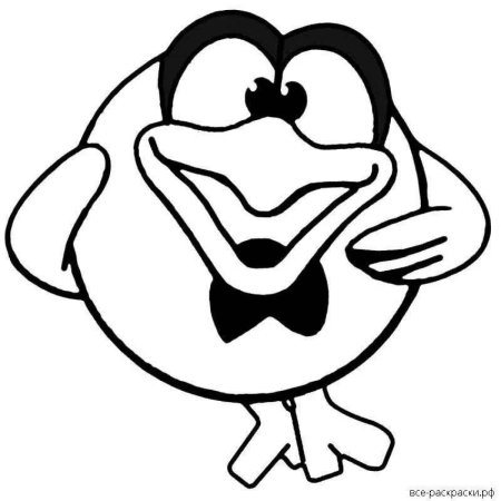 Раскраска смешарики для детей