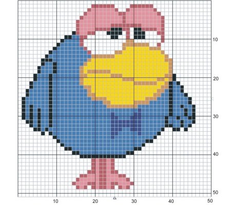 Схема вышивки крестом карыч смешарики