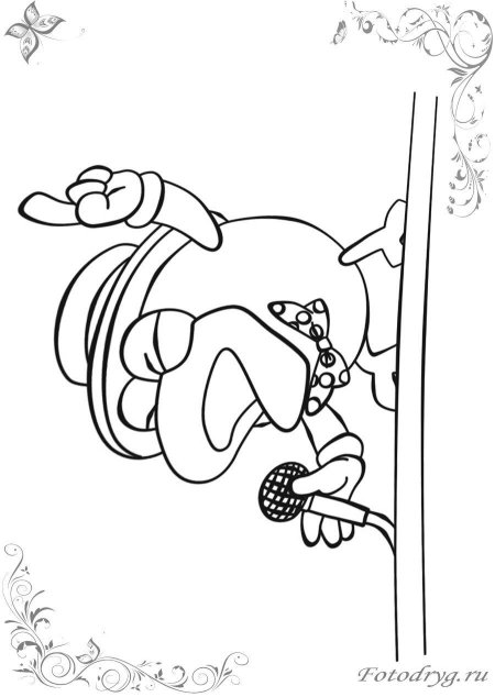 Смешарики распечатать раскраски