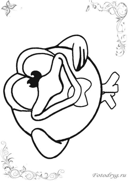 Раскраска смешарики кар карыч