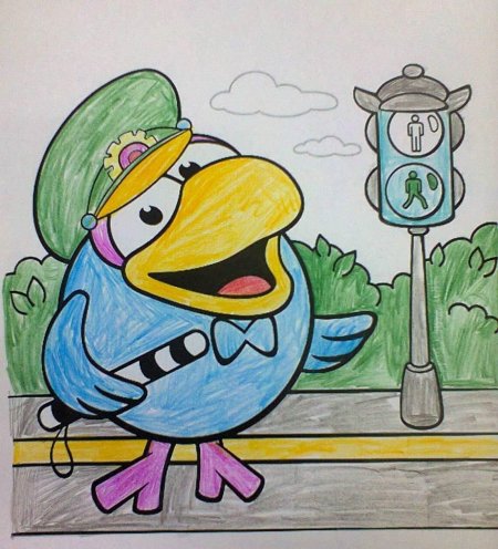 Рисунки пдд смешарики