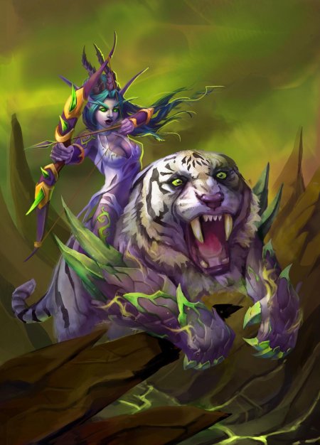 World of warcraft ночные эльфы