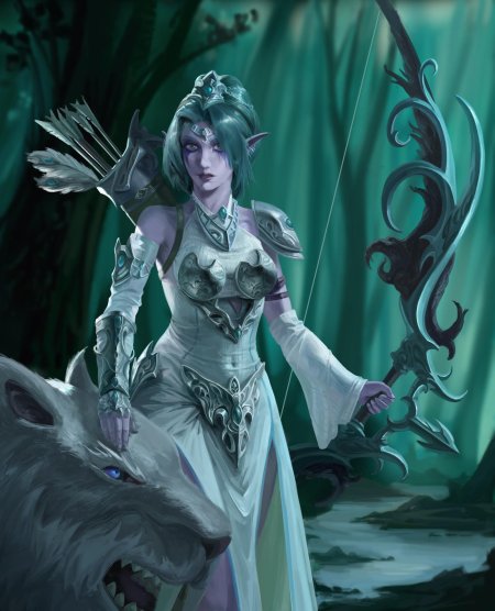 Эльфийка фэнтези