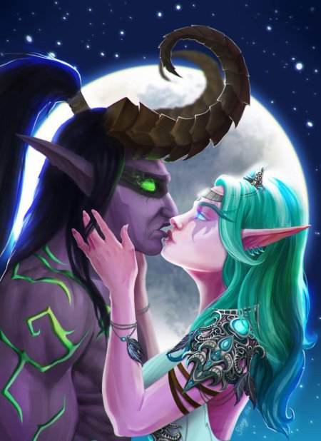 Иллидан и малфурион