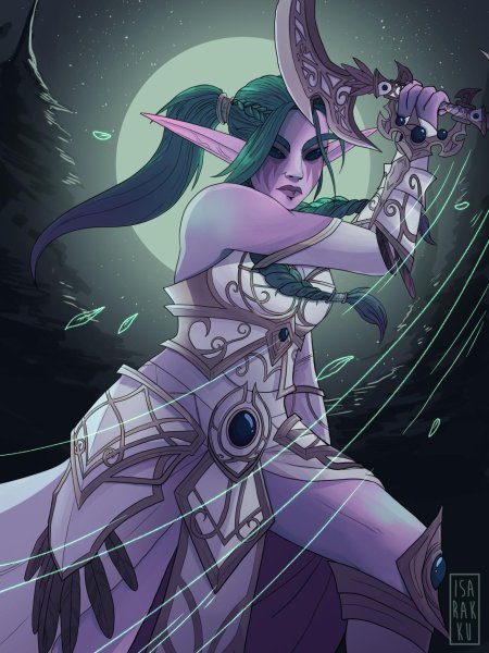 Ночные эльфы варкрафт тиранда