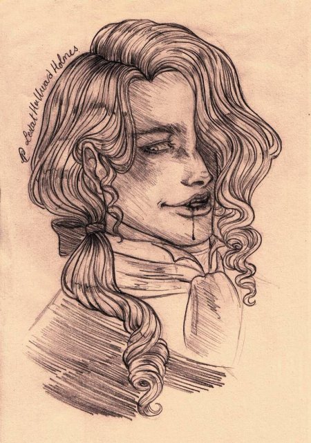 Вампир рисунок