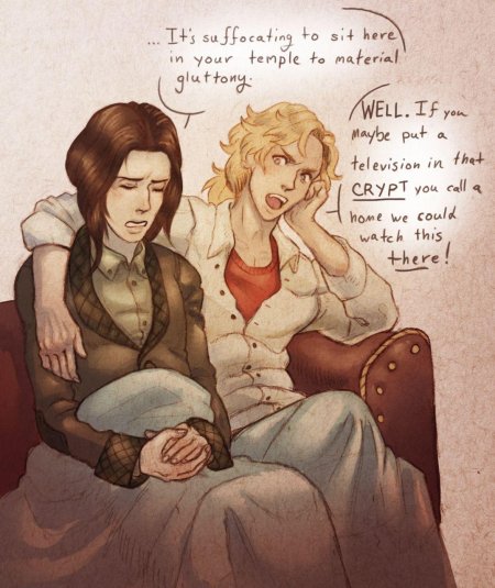 Интервью с вампиром лестат и луи слэш