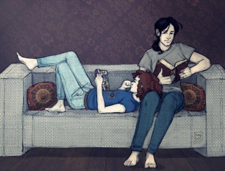 Гарри и джинни арт в постели