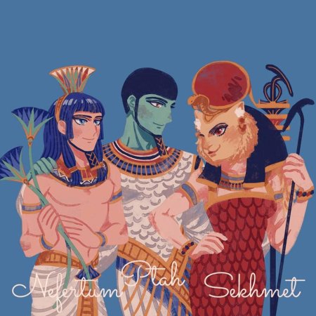 Нефертум бог арт