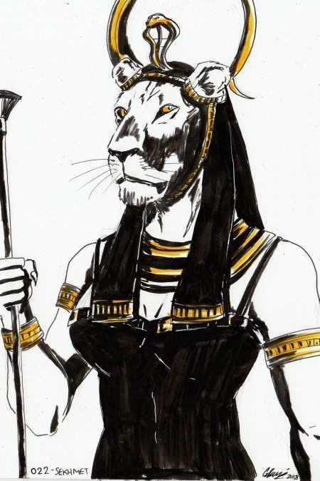 Египетский бог сехмет