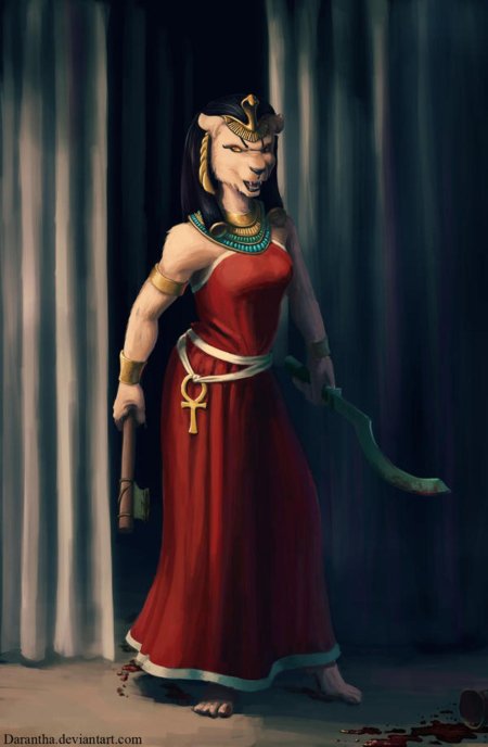 Сехмет богиня египта