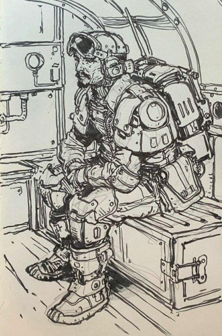 Эскиз персонажа