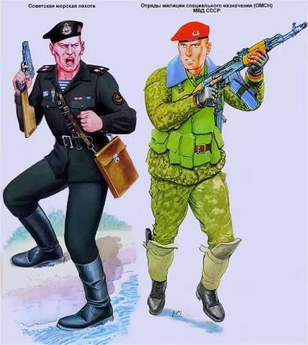 Форма советского спецназа