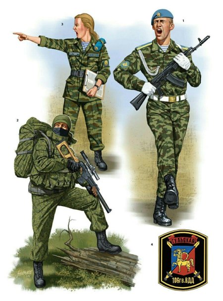 Солдат современный