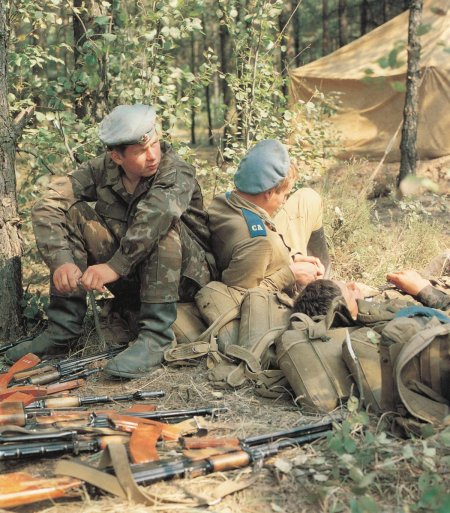 Военнослужащие вдв советской армии