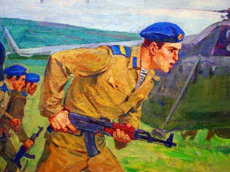 Советская армия живопись