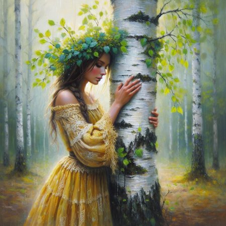 Славянская девушка