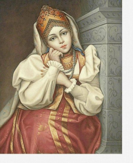 Константин маковский русская красавица