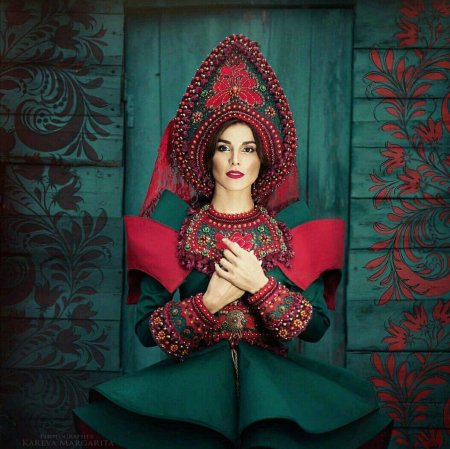 Маргарита карева кокошник