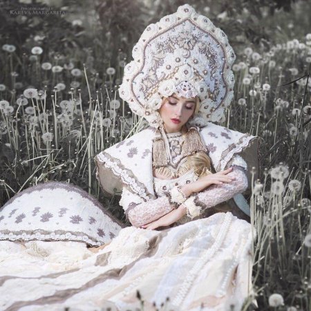 Маргарита карева кокошник