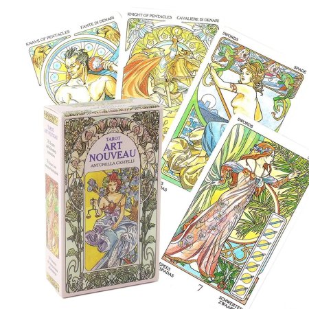 Карты таро галерея - art nouveau tarot lo scarabeo