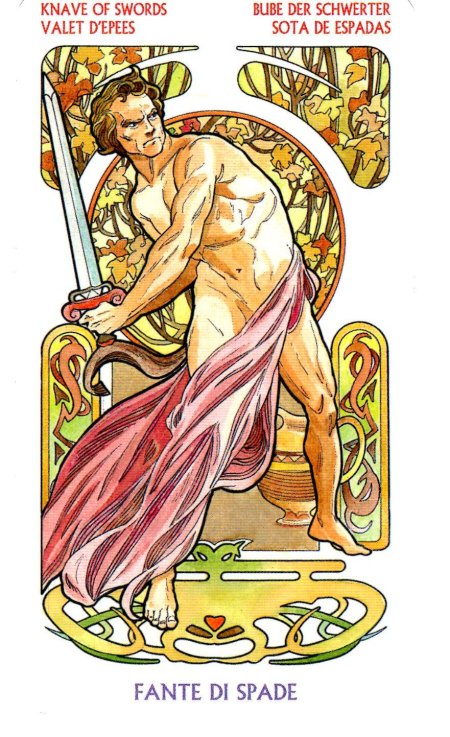 Альфонс муха карты таро