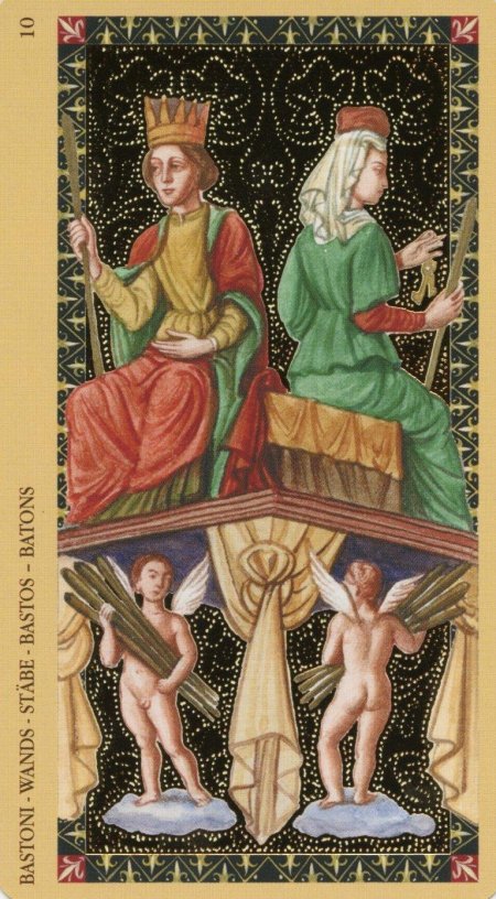 Золотое флорентийское таро галерея