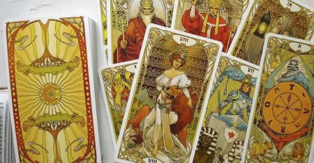 Золотое таро уэйта арт нуво