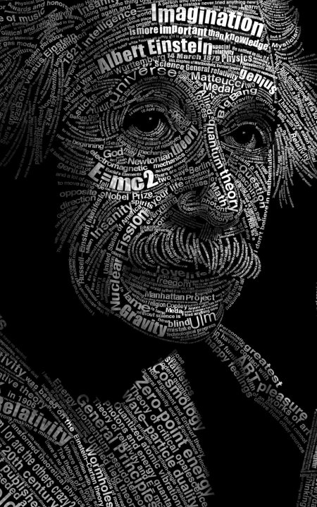 Альберт эйнштейн плакат