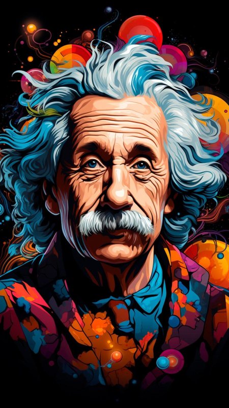 Эйнштейн иллюстрация