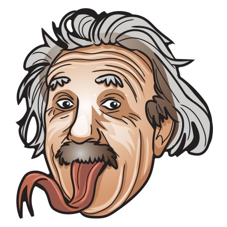 Альберт эйнштейн мультяшный