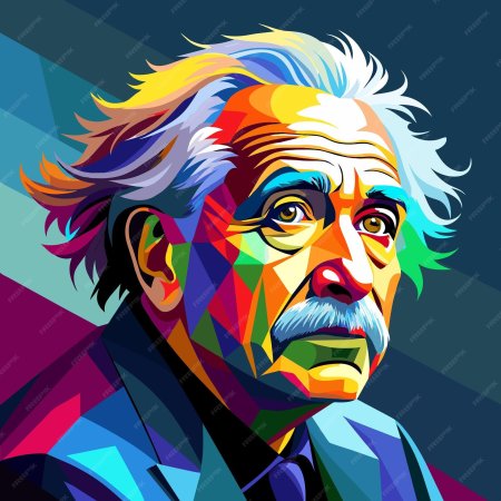 Альберт эйнштейн поп арт
