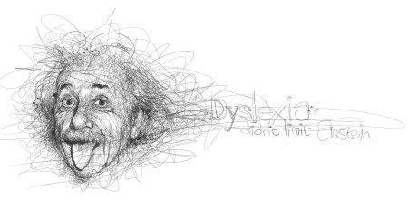 Эйнштейн рисунок карандашом