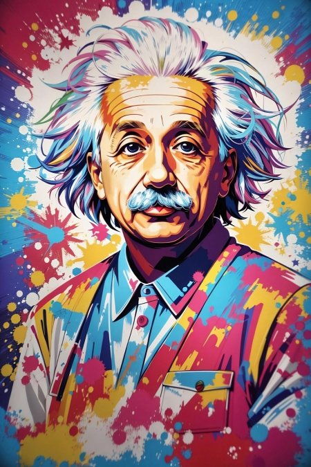 Портрет эйнштейна