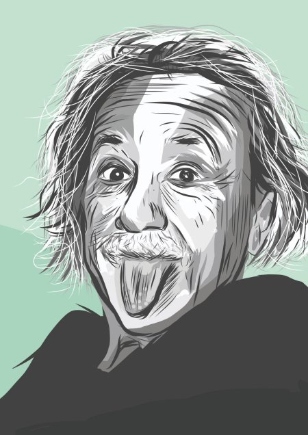 Альберт эйнштейн портрет