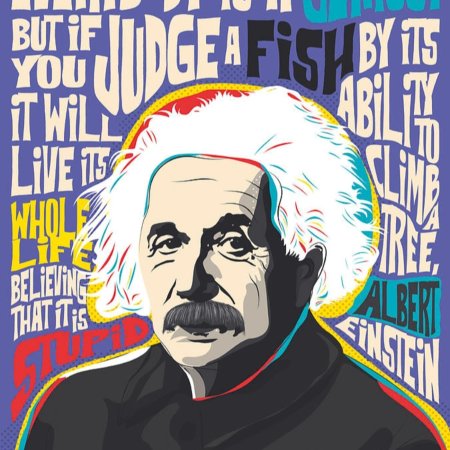 Альберт эйнштейн поп арт