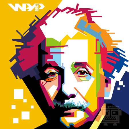 Альберт эйнштейн поп арт