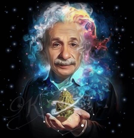 Альберт эйнштейн арт