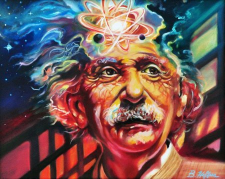 Альберт эйнштейн арт