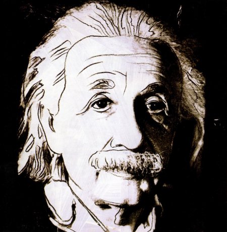 Энди уорхол albert einstein