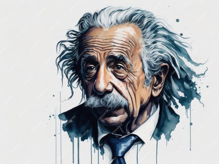 Альберт эйнштейн портрет