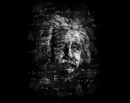Портрет альберта эйнштейна