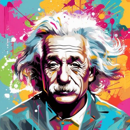 Портрет альберта эйнштейна