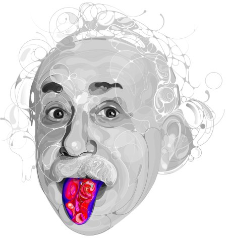 Альберт эйнштейн рисунок портрет