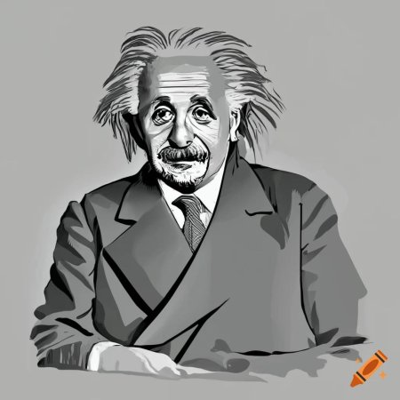 Портрет альберта эйнштейна