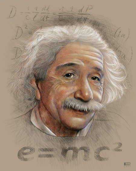 Альберт эйнштейн портрет