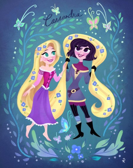 Рапунцель новая история кассандра