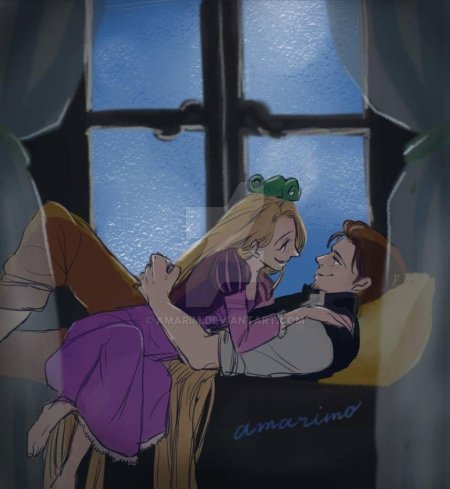 Рапунцель и юджин