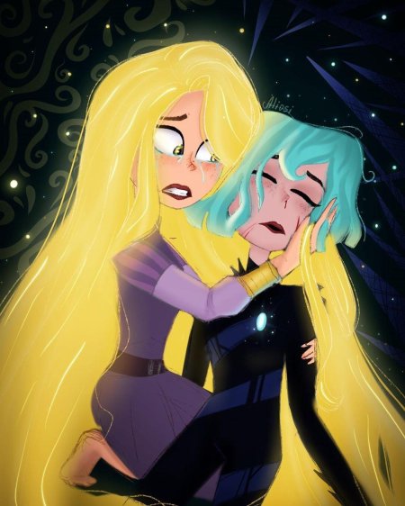 Кассандра и рапунцель шип