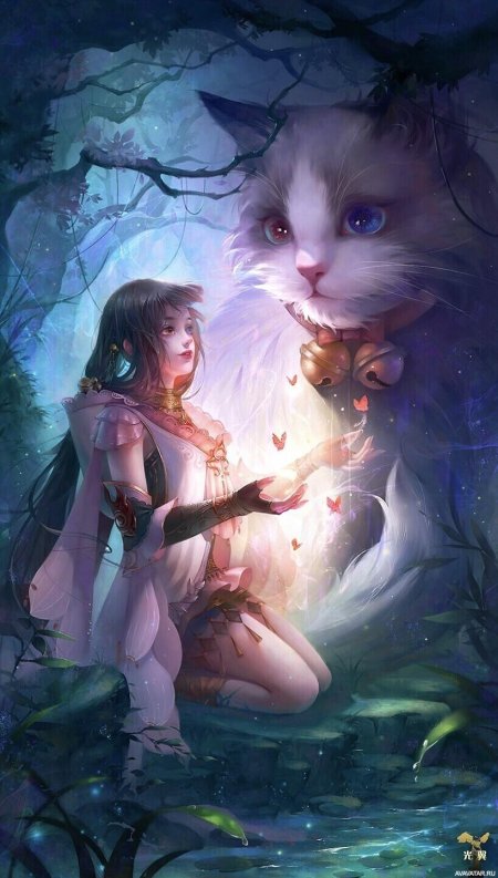 Кошка фэнтези